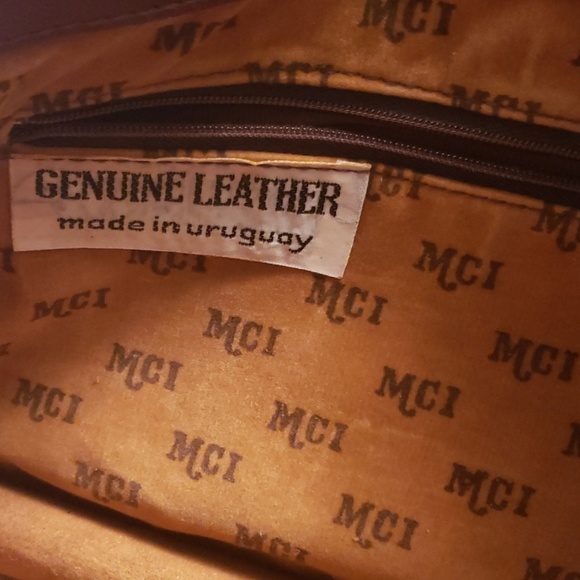 Vintage MCI Leather Purse - Picture 3 of 6